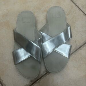 Fitflop Silver Women's Sandals